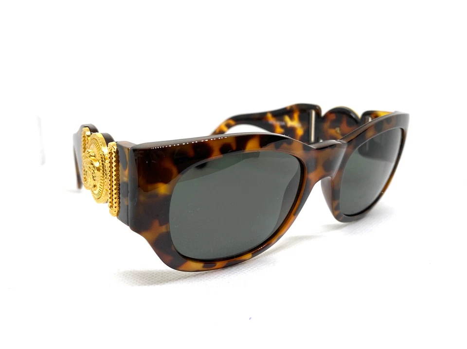 RARO!! Gafas de sol Gianni Versace Mod.413/A Col.279 vintage Rihanna Migos 250128 Foto 4 de 4