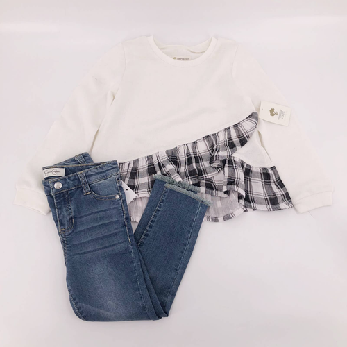 Jessica Simpson Tucker + Tate Plaid Top 