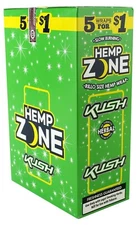 HempZone KUSH 75 High Quality Rolling Papers 15pks Herbal Cigarillos. FREE SHIPP