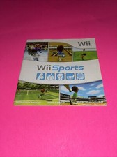 Wii Sports - Nintendo Wii - Manual Only - Instruction Booklet