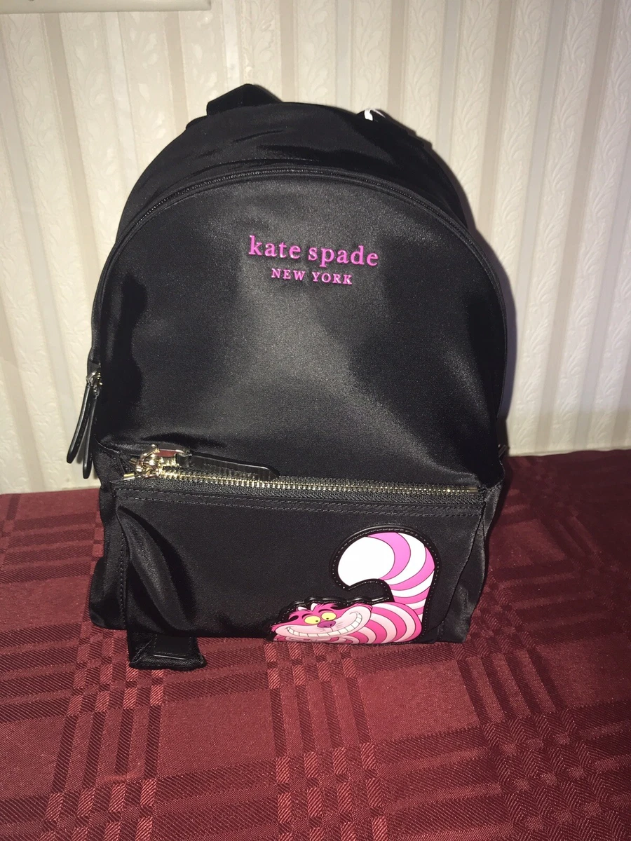 Disney X Kate Spade Cheshire Cat Backpack Purse-Alice in Wonderland NEW