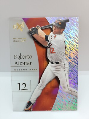 1998 E-X2001 Baseball #16 Roberto Alomar Baltimore Orioles Mint Condition 