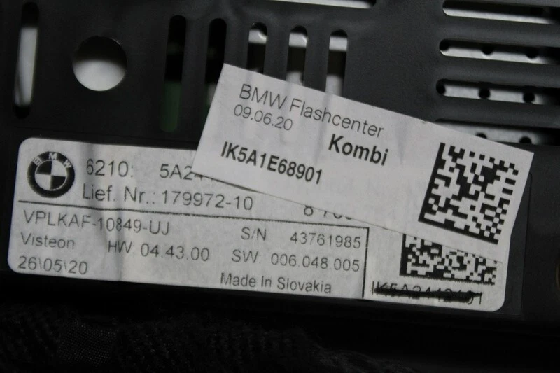 BMW 2 Er F44 Compteur Instrument Kombi Cluster 5A1E689 01 - Photo 4/4