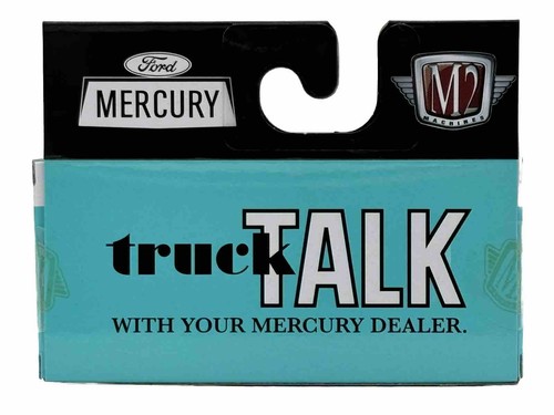 M2 Machines 2024 Team Mercury Blue 1967 Mercury M-100 Custom Cab VHTF! - Picture 6 of 6