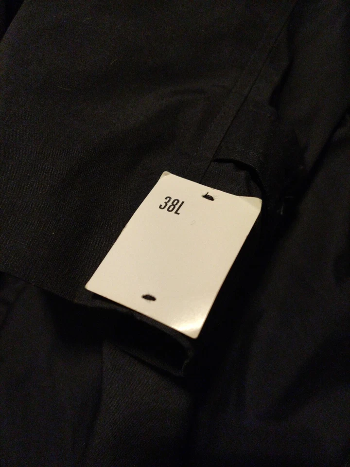 Gabardina militar para hombre 38L azul marino forro extraíble para todo tipo de clima ropa de ley usada en excelente estado Foto 3 de 4