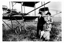 rp10601 - Winston Churchill at Hendon Airfield 1914 - print 6x4
