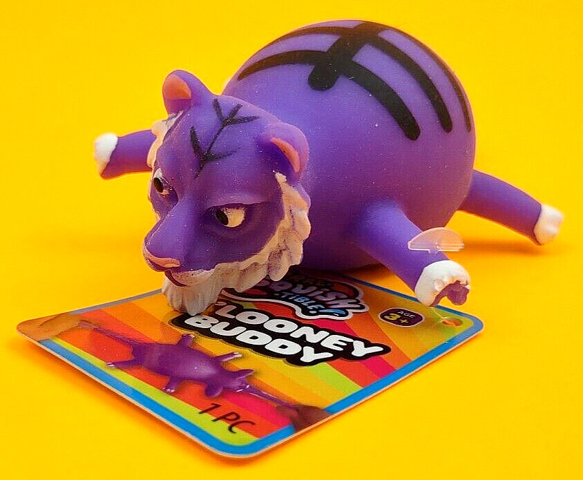 Lion Ja-Ru Stretchy Toy Figure Squishy Jungle Animal Stretchable Squish Squeeze