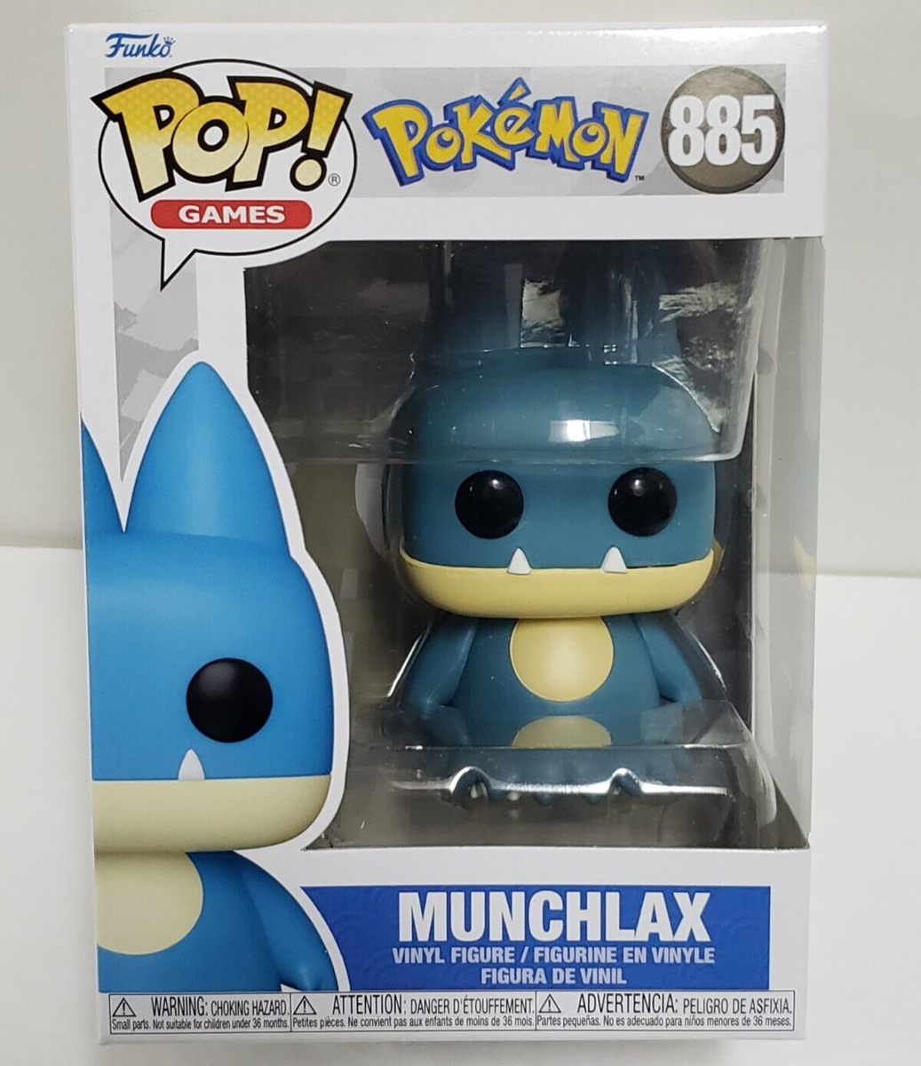MUNCHLAX - Pokemon Funko POP! Games #885 Collectible Vinyl Figure