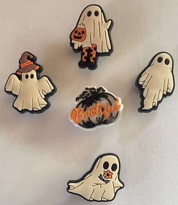 5 Schuh Pins - Shoe Charms - Anstecker für Crocs - Clogs - Halloween -