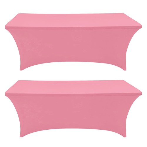 Eurmax USA Rectangular Fitted Tablecloth Spandex Table Covers,2 Pack - Picture 12 of 15