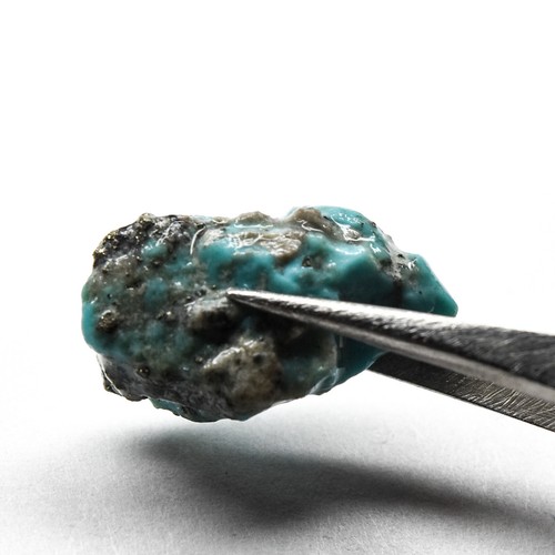 10ct Blue Turquoise Rough Nugget Natural Sparkling Mineral Gemstone Raw Arizona - Picture 6 of 6