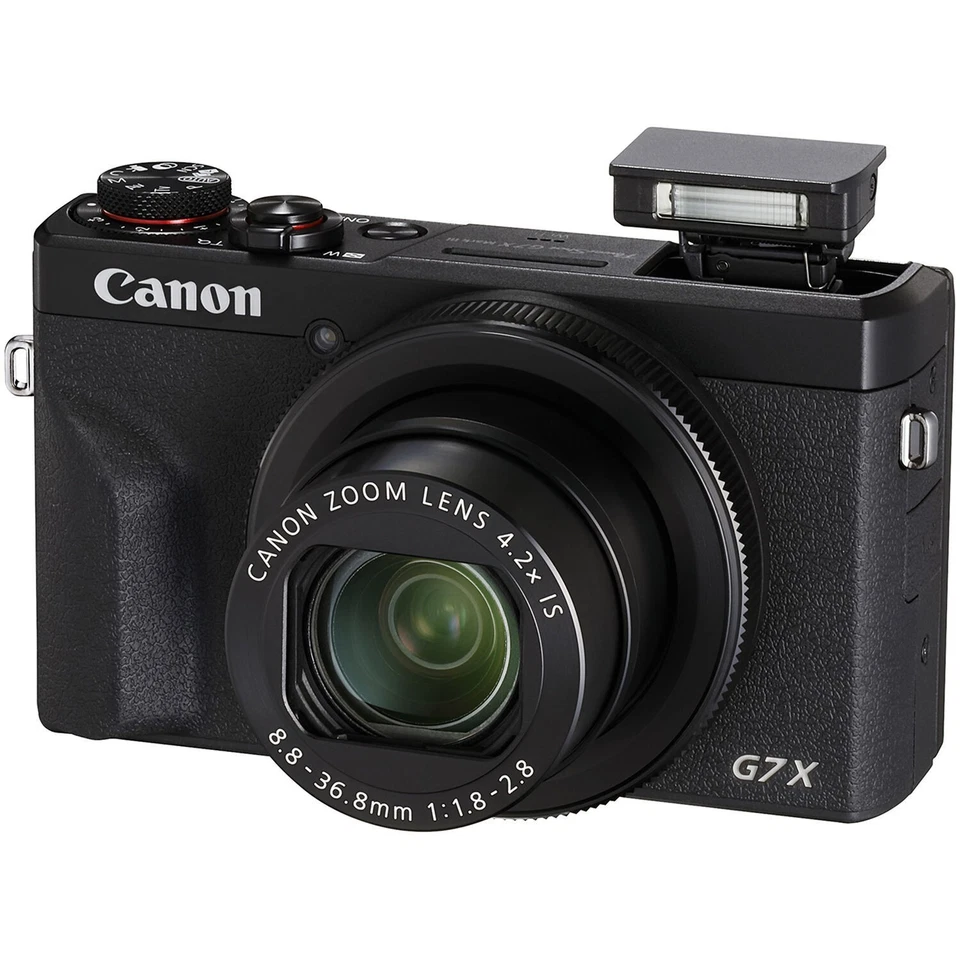 Canon PowerShot G7 X Mark III 20.2MP Digital Camera Black New Canon USA Warranty - Image 2 of 4