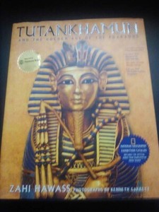 ANCIENT EGYPTIAN COLLECTION #4: Zahi Hawass signed book & Ancient Cat Sculpture