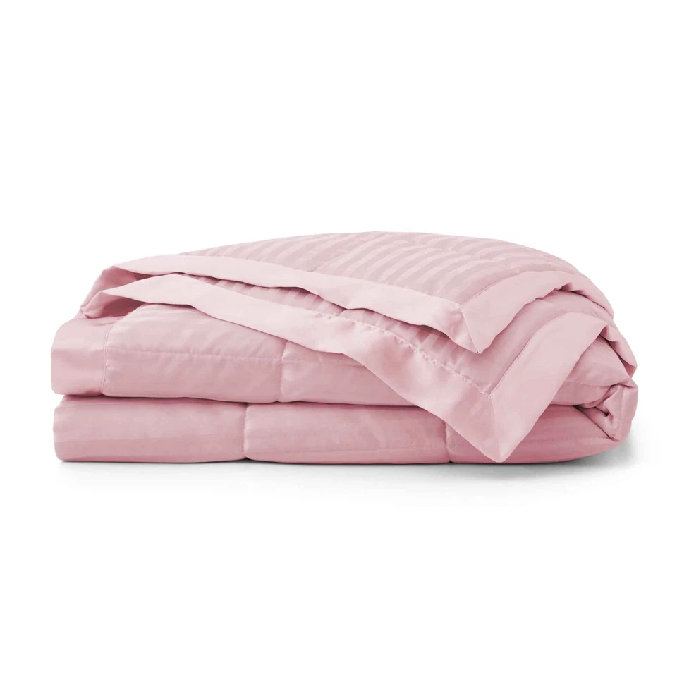 Oversized Bed Blanket Satin Trim, Queen or King Size Comforter Blanket - Image 4 of 4