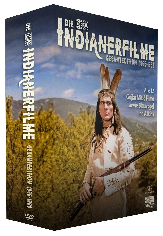 Die DEFA-Indianerfilme Gesamtedition - Gojko Mitic (DEFA Filmjuwelen) [14 DVDs] - Bild 4 von 4