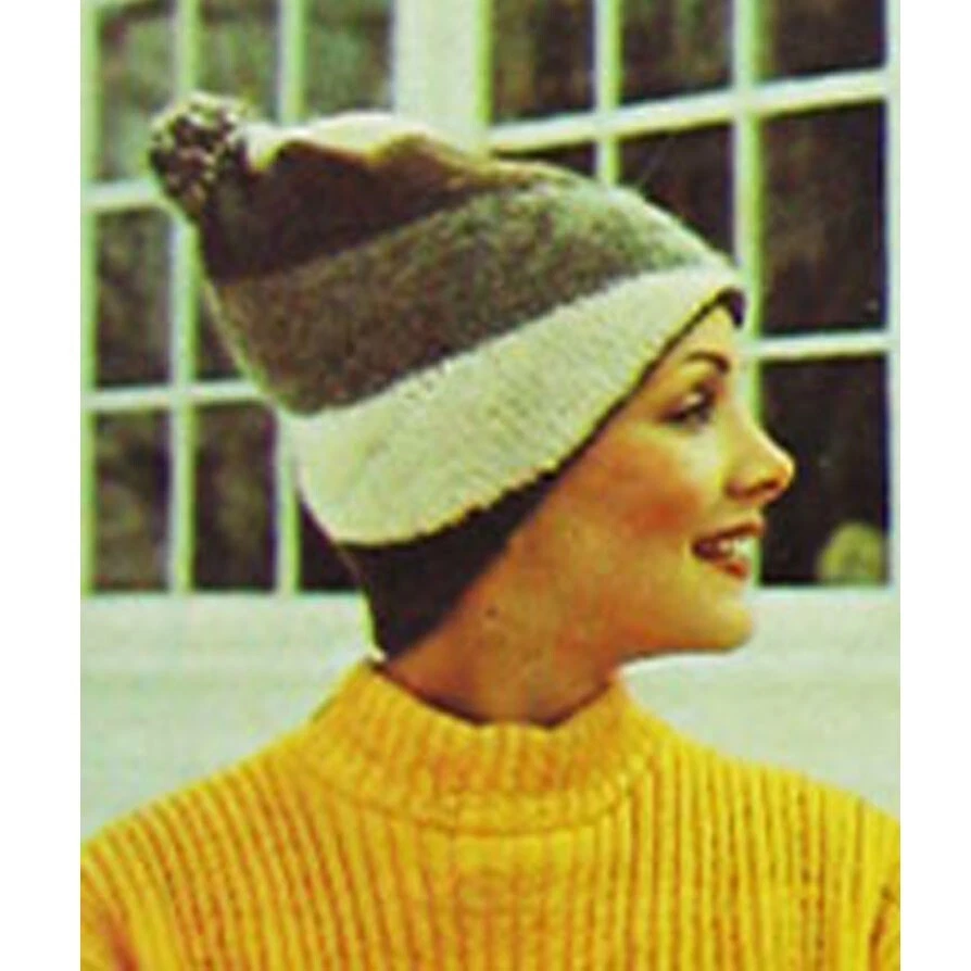 Reynolds Hats, Leg Warmer, Vests Icelandic Knitting Pattern Booklet, Vol 103 - Image 4 of 4