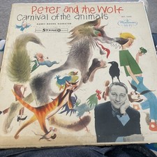 Peter And The Wolf Carnival Of The Animals Garry Moore WESTMINSTER WST 14040 LP