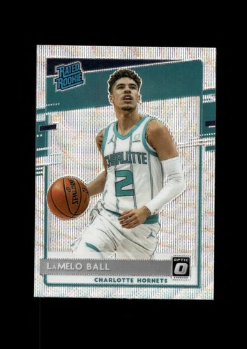 2020-21 Donruss Optic: #153 LaMelo Ball Fanatics Refractor RC NM-MT OR BETTER