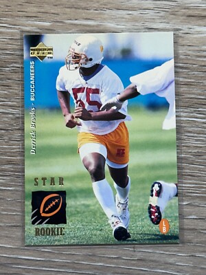 1995 Upper Deck STAR ROOKIE RC NFL Football Trading CARD - 1 2 4 5 6 7 8 9 10 or