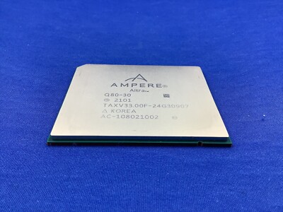 Ampere Altra Q80-30 80-Core 3.00 GHz 64-Bit Processor AC-108021002