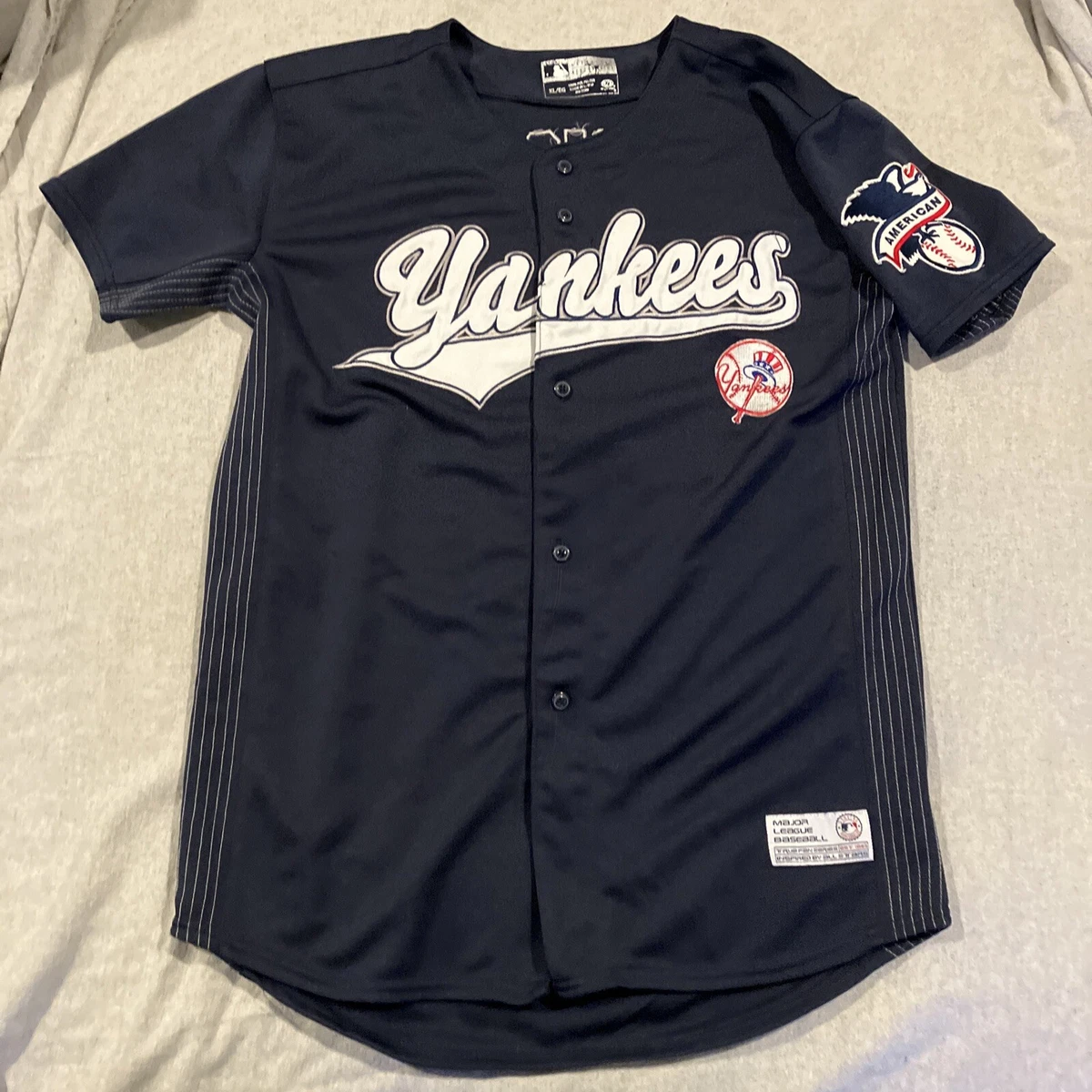 Vintage - True Fan - New York Yankees - Alex Rodriguez - #13 - Blue Jersey  - XL