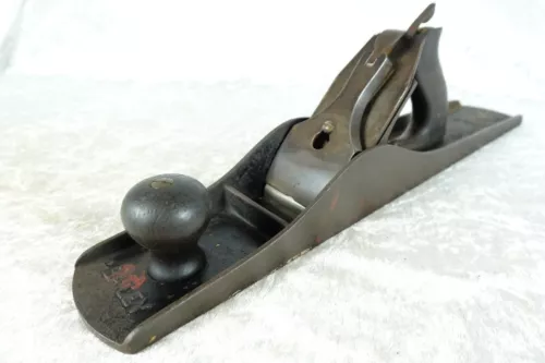 Stanley Bailey No. 6C Fore Plane Corrugated Bottom 3 Patent Dates