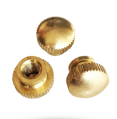 Messing Rändelmutter Hohe Form Muttern Sackloch Thumb Nuts M3 M4 M5 M6 M8 M10