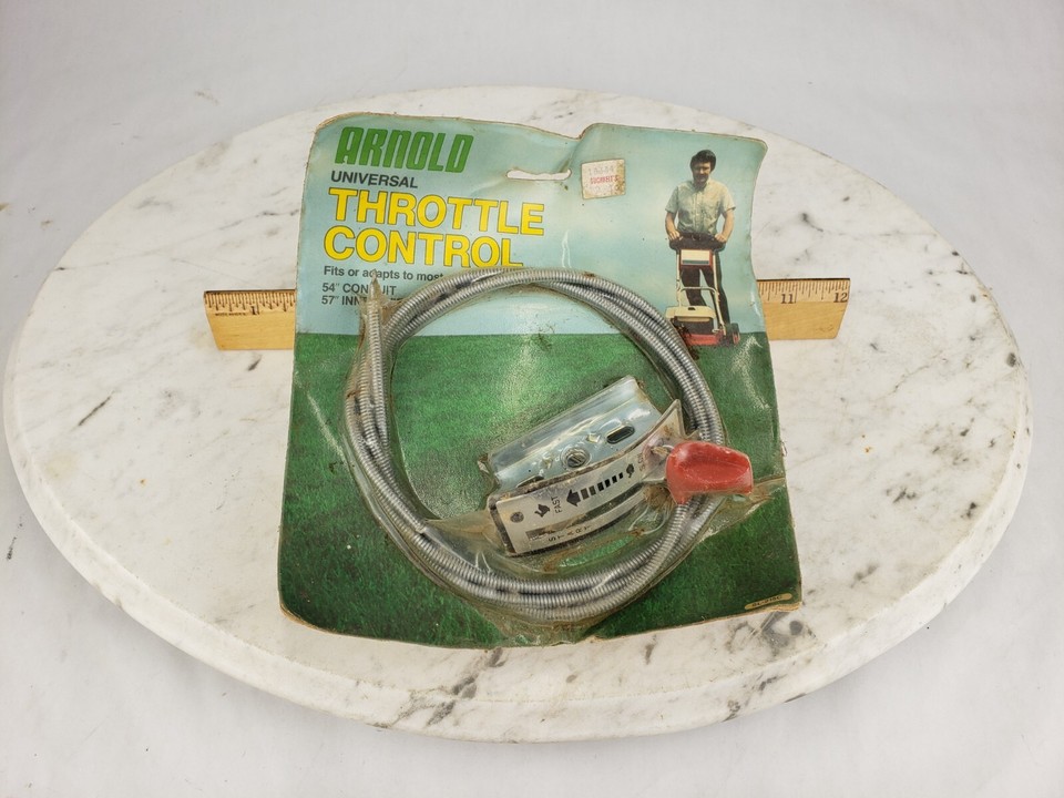 Vintage Arnold Universal Throttle Control Cable Lever Controls