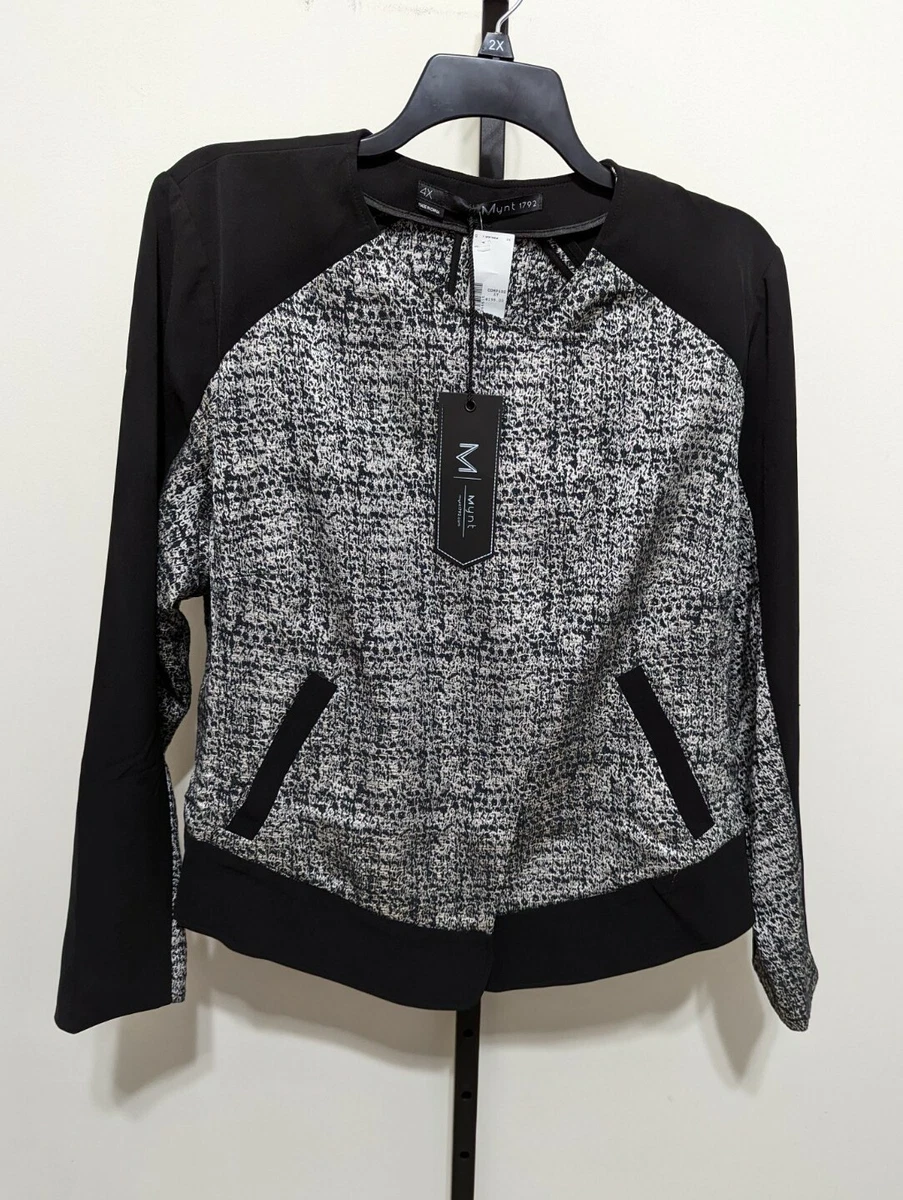 4x bomber top jacket womens