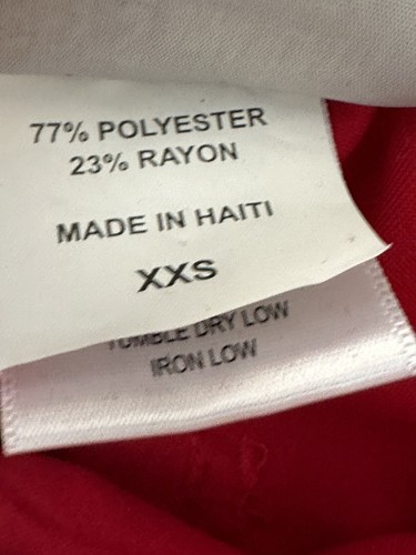 Women's Grey's Anatomy by Barco Scrub Pants Bottoms Red Size XXS - Picture 7 of 7