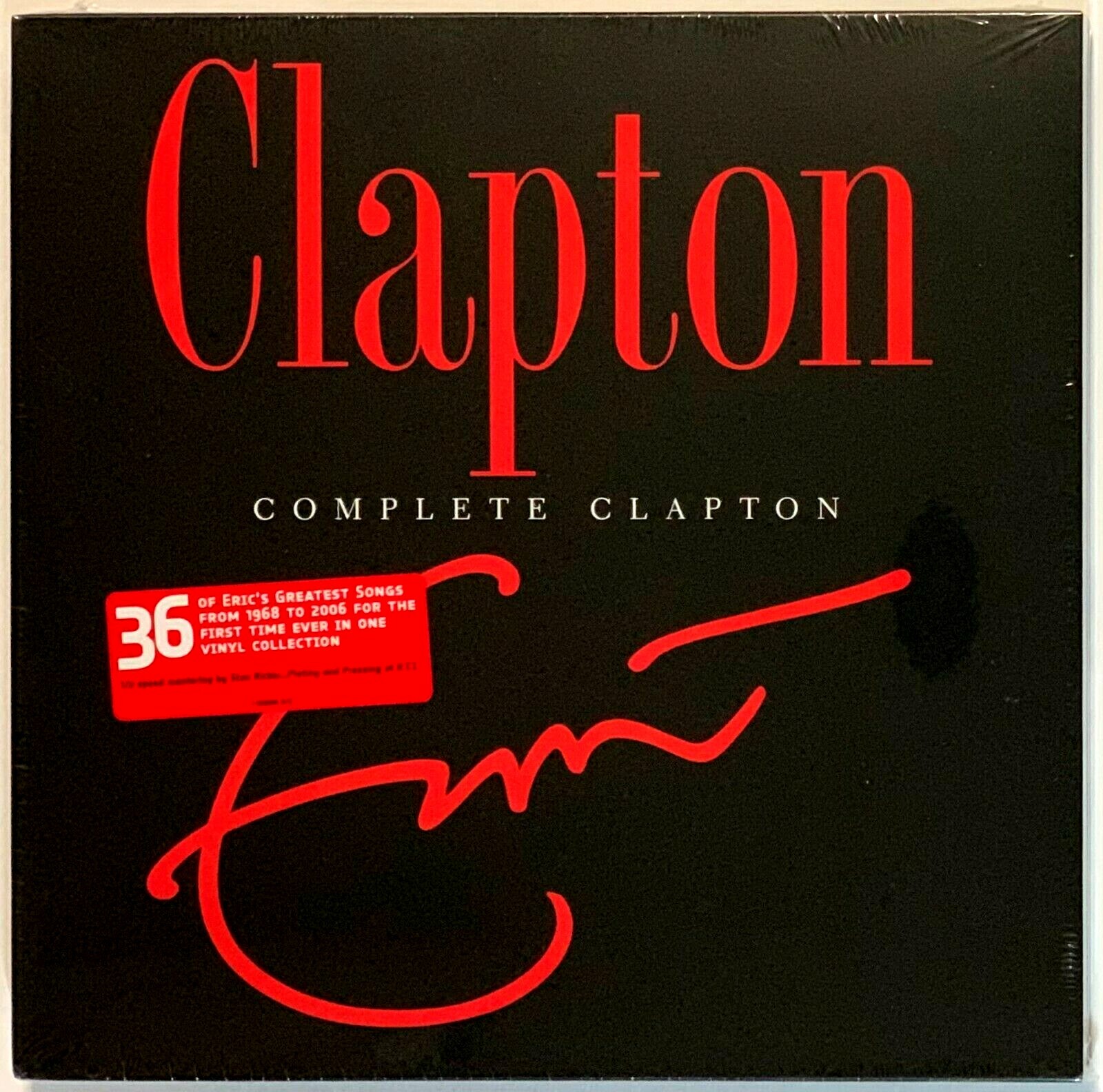 Eric Clapton Complete Clapton Box Set [Half Speed Master] LP Vinyl