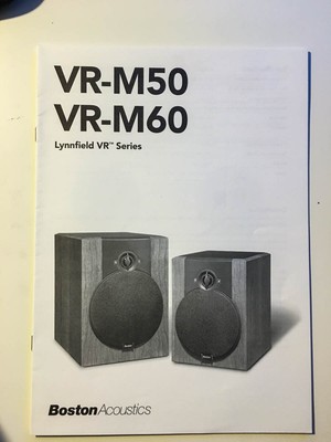 boston acoustics vrm60