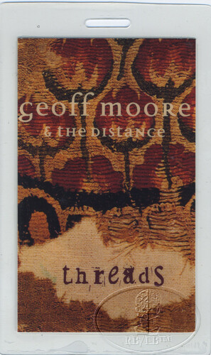 GEOFF MOORE 1997 Tour Laminated Backstage Pass GARY MULLET personal pass - Bild 1 von 2