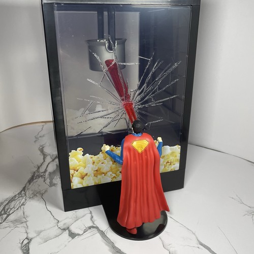 SUPERMAN Heat Vision Popcorn Popper Bucket Regal Cinemas NEW - Picture 6 of 9