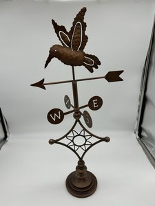 Copper Weathervane Hummingbird 26" Tall