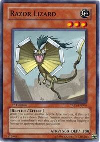 RAZOR LIZARD Yu-Gi-Oh TACTICAL EVOLUTION TAEV-EN036 UNLIMITED COMMON LP