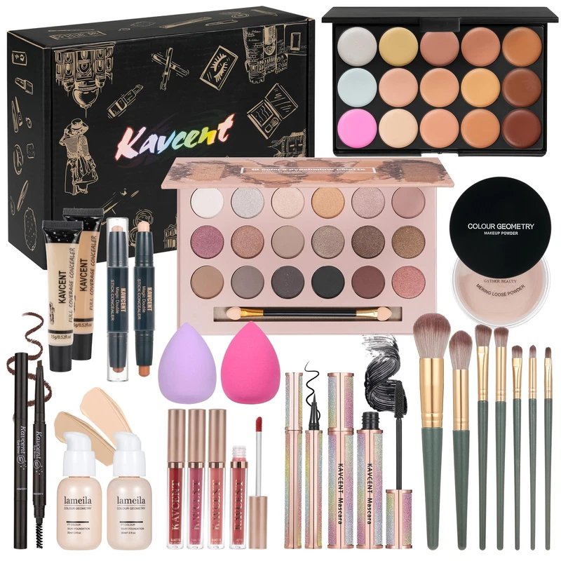 Kavcent Makeup Kit Makeup Sets For Teens Makeup Kits For Women Teenagers Make
Opens in a new window