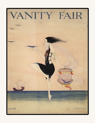 8.5 x 11 Image July 1916 Cover Vanity Fair