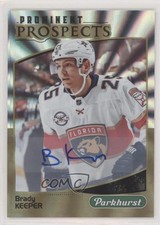 2019 Upper Deck Parkhurst Prominent Prospects Gold Brady Keeper #PP-16 Auto au7
