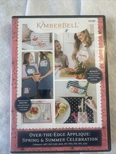 KimberBell Machine Embroidery CD Over The Edge Applique Spring & Summer KD588