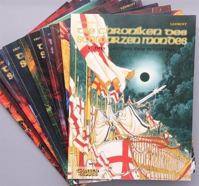 Die CHRONIKEN des schwarzen MONDES 1-11 SC Fantasy Comic Album Carlsen Verlag