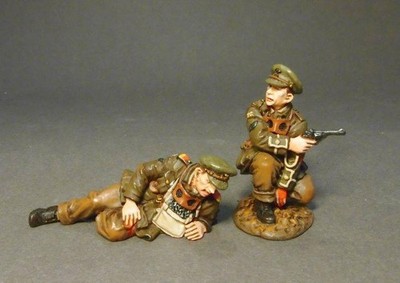 GWB-02B - Lt CH Sewel and Crewman, ''Caesar II'' - First World War - John Jenkins