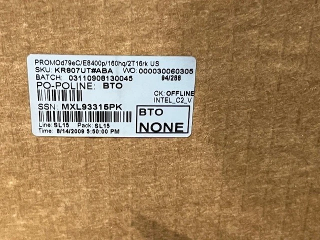 HP Compaq DC7900 - HP PROMOd79eC E8400p - Image 3 of 4