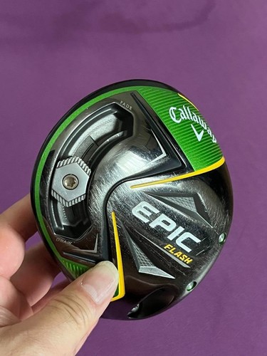 Callaway Epic Flash Driver 9 Degree Head Only Right no head cover - Picture 2 of 6