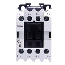 1Pcs NEW TECO CU-16 AC contactor 24V 110V 220V 380V 3A1a