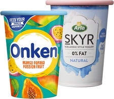 Large Reusable Silicone Yoghurt & Cream Pot Lids - 2 Pack | Dishwasher & Fridge