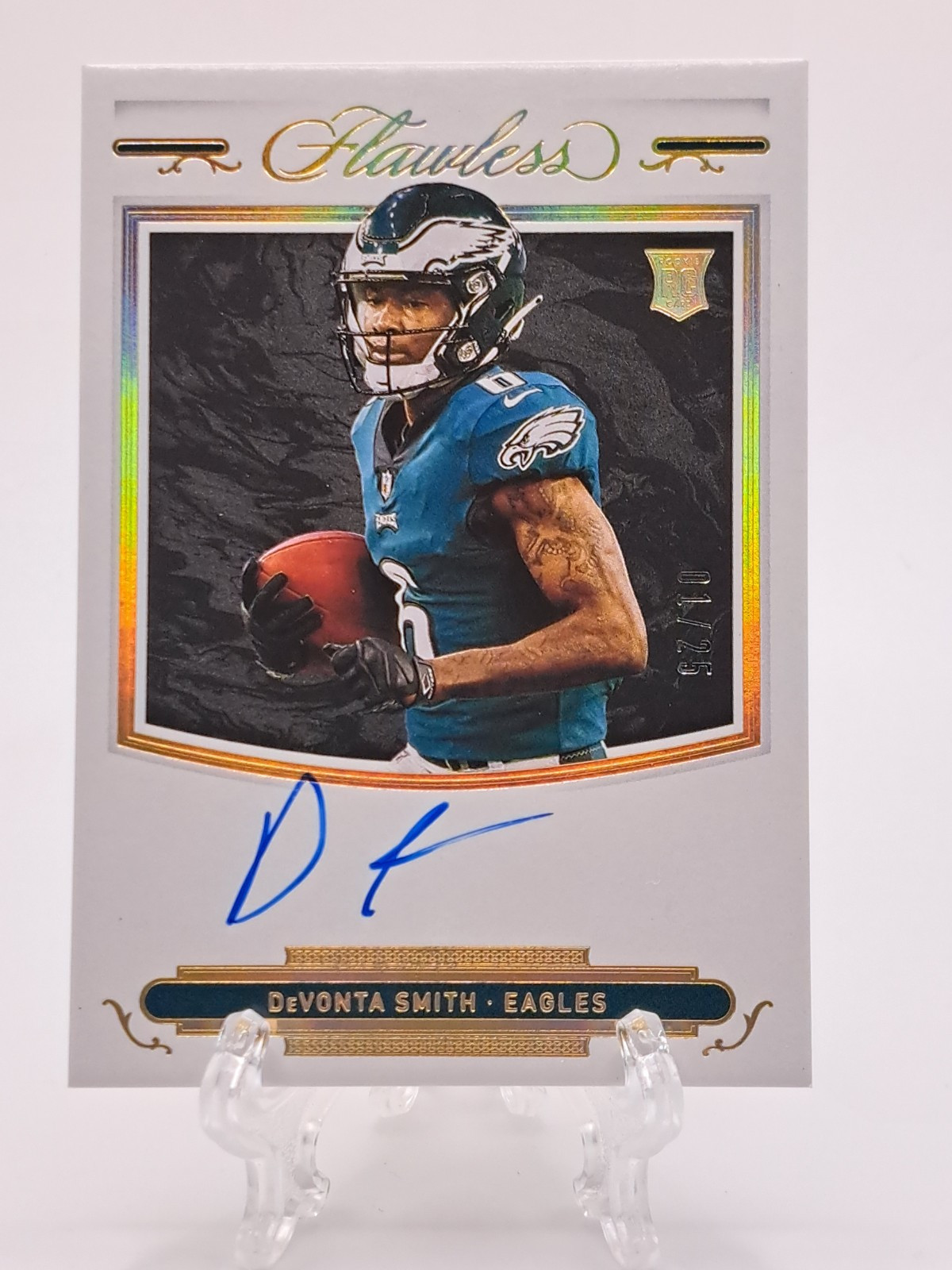 2021 Panini Flawless - Rookie Signatures #RSS-DVS Devonta Smith 01/25 (AU, RC)