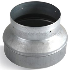 Ducting Reducer Enlarger Metal Ventilation Adapter 4"&ndash;14" Sizes