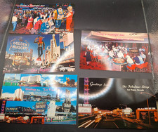 LAS VEGAS 5 Vintage Postcards Strip, Hotels etc... 1950s - 60s