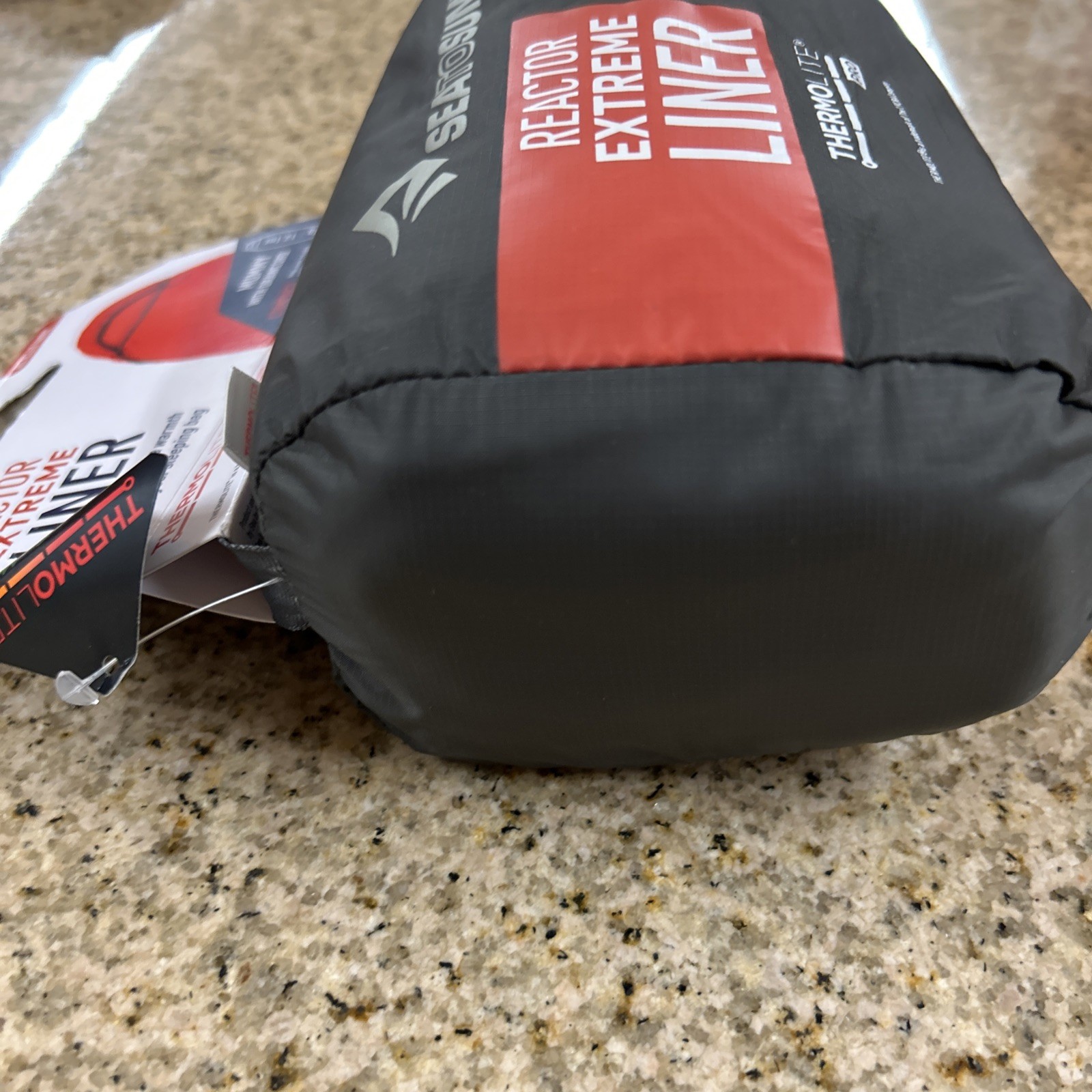 Sea To Summit Reactor Extreme Liner Compact Toasty Mummy w/ Drawcord Orange NEW